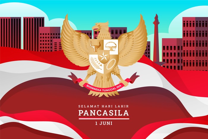 Ilustrasi Ucapan Selamat Hari Lahir Pancasila 2026