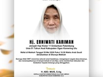 Jemaah Haji Asal OKU Meninggal di Tanah Suci, Total 4 Jemaah