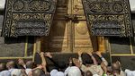 Jemaah Haji Padati Masjidil Haram untuk Menuntaskan Tawaf Ifadah