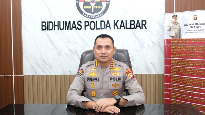 Kabid Humas Polda Kalbar, Kombes Bambang Suharyono. (Istimewa)
