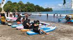 Potret Laut Manusia di Pangandaran Pekan Ini
