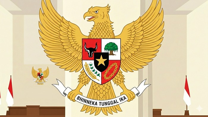 Lambang Pancasila.