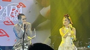 Ada juga aksi dari Rara Sudiman Rafi Sudirman adalah kakak-beradik yang sama-sama berprofesi sebagai musisi dan penyanyi di industri musik Indonesia. Foto: Dok.Pingkan/ detikcom