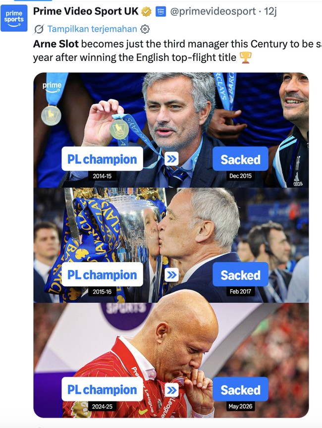 Meme Arne Slot Dipecat Liverpool Tapi Xabi Alonso Sudah ke Chelsea