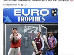 Meme Arsenal Kalah Melulu di Babak Final Eropa