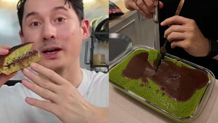 Nino Fernandez bikin banyak dessert pakai daun kelor
