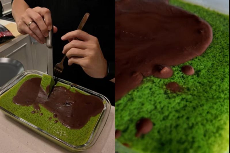 Nino Fernandez bikin banyak dessert pakai daun kelor