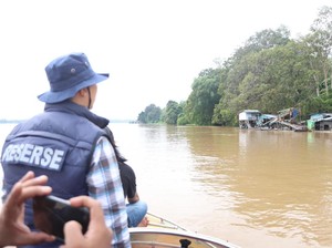 Ada Laporan Warga soal Dugaan PETI, Polres Sekadau Patroli Sungai