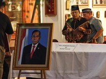 Video Jenazah Ryamizard Ryacudu Tiba di Kementerian Pertahanan