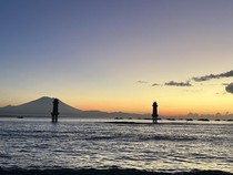 Menikmati Sunrise Hari Terakhir Long Weekend di Sanur Bali