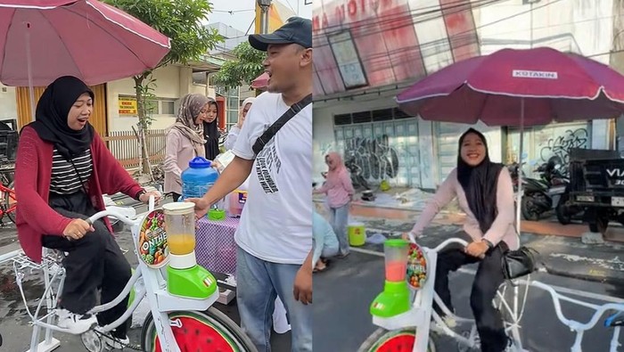 Penjual jus buah