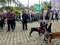 Usai Ricuh, Final Tarkam PSSI Banyuwangi Dijaga 300 Polisi-Anjing K-9