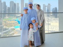 Alhamdulillah... Raffi Ahmad Lepas Rindu dengan Keluarga di Dubai Usai Haji