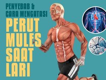 Infografis: Sisi Ilmiah Runners Trot, Fenomena Mendadak Mules Saat Lari