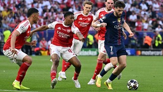 Final UCL: PSG Vs Arsenal 1-1 usai 90 Menit, Lanjut Extra Time