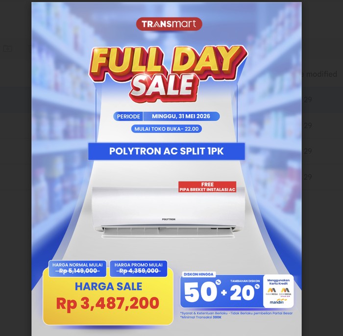 Transmart Full Day Sale