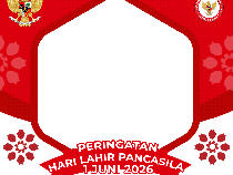 25+ Twibbon Hari Lahir Pancasila 2026 Gratis, Yuk Pasang Foto Terbaikmu!