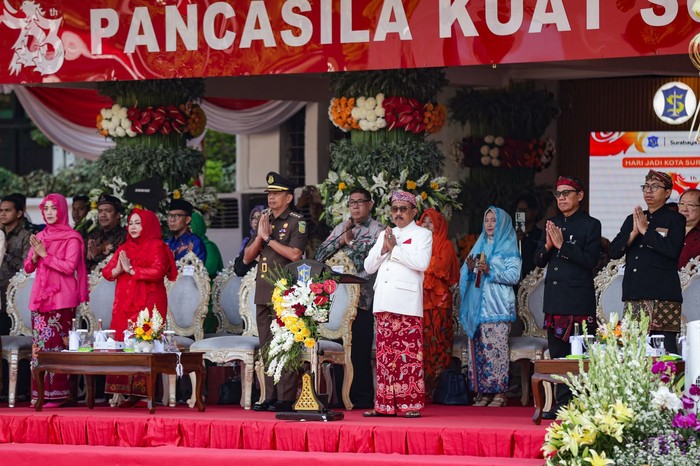 Upacara Hari Jadi Kota Surabaya ke-733