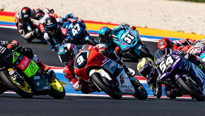 Veda Ega Pratama di Moto3 San Marino 2026