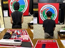 2 Pemuda Kotim Bawa 18,2 Gram Sabu Gagal Kabur Saat Digerebek Polisi