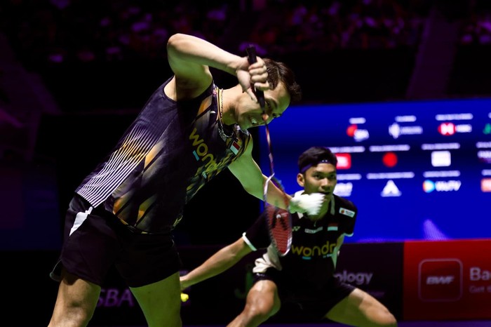 Fajar Alfian/Muhammad Shohibul Fikri di Singapore Open 2026