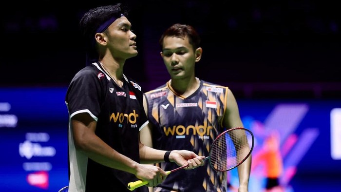 Fajar Alfian/Muhammad Shohibul Fikri di Singapore Open 2026