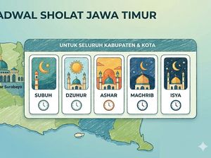 Jadwal Sholat Jatim Hari Ini, Cek Waktu Ibadah Fardu