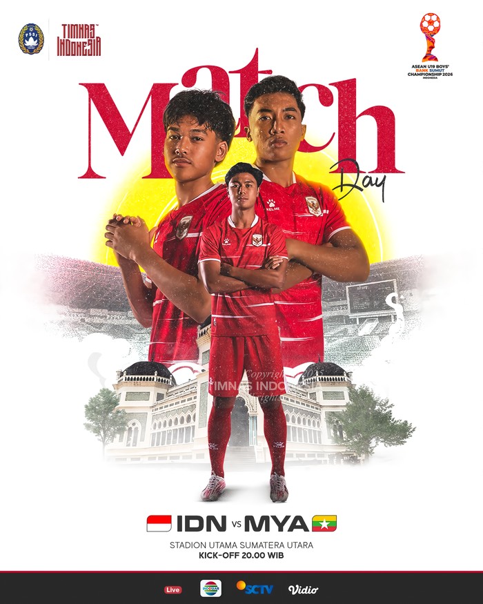 Indonesia vs Myanmar Piala AFF U-19 2026