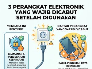 Infografis: 3 Alat Elektronik Wajib Dicabut Setelah Digunakan