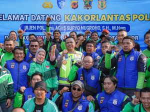 Maknai Hari Lahir Pancasila, Kakorlantas Gandeng Komunitas Ojol Jadi Pelopor Keselamatan