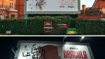 Siang terlihat biasa, tetapi kalau sudah malam, bayangan dracula muncul. Foto: Bored Panda