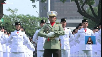 Prabowo Apresiasi Upacara Hari Lahir Pancasila, Minta Komandan Menghadap
