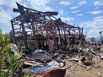 Tewas Puluhan Orang Akibat Ledakan di Wilayah Prahara Myanmar