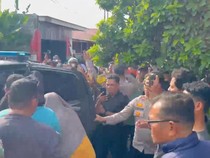 Eks Polwan Penganiaya Tetangga di Sigi Diamankan Usai Rumah Digeruduk Massa
