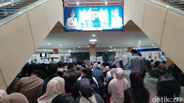 suasana Medan Rabu Walk-In Interview.