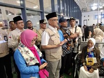 Lepas Kepulangan Jemaah Haji RI, Menhaj: Semoga Semua Mabrur