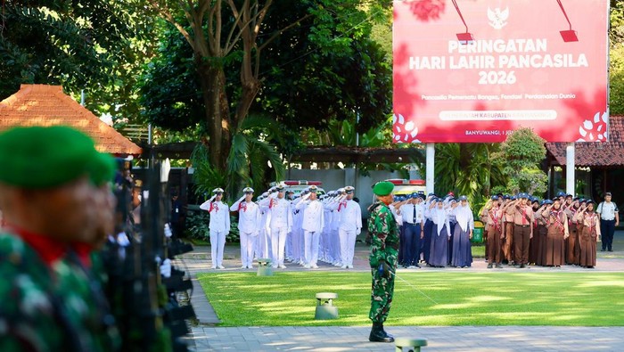 Peringatan Hari Lahir Pancasila di Banyuwangi