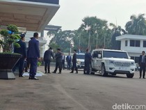 Video Prabowo Melayat Ryamizard Ryacudu di Kemhan