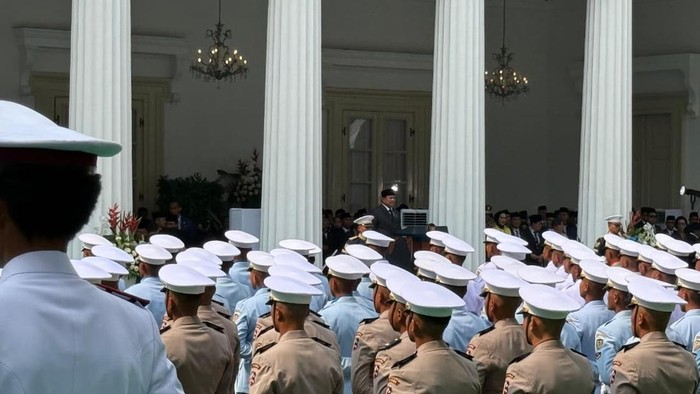 Presiden Prabowo Subianto memimpin upacara peringatan Hari Lahir Pancasila, Senin (1/6/2026).