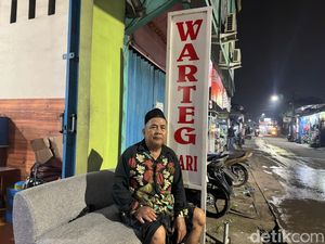 Cerita Pemilik Warteg Bubarkan Pelanggan Saat Kebakaran di Gandamekar Bekasi