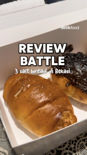 Video: Cicip 3 Salt Bread Populer di Bekasi, Ada yang Antre 40 Menit!