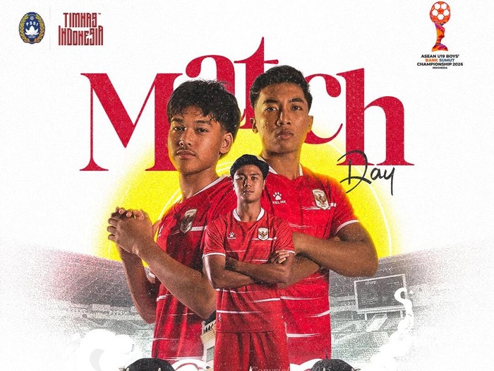 Timnas Indonesia U-19 bentrok melawan Myanmar U-19 dalam laga pertama Grup A Piala AFF U-19 2026.