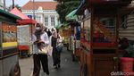 Trotoar Kota Tua Masih Dipenuhi PKL