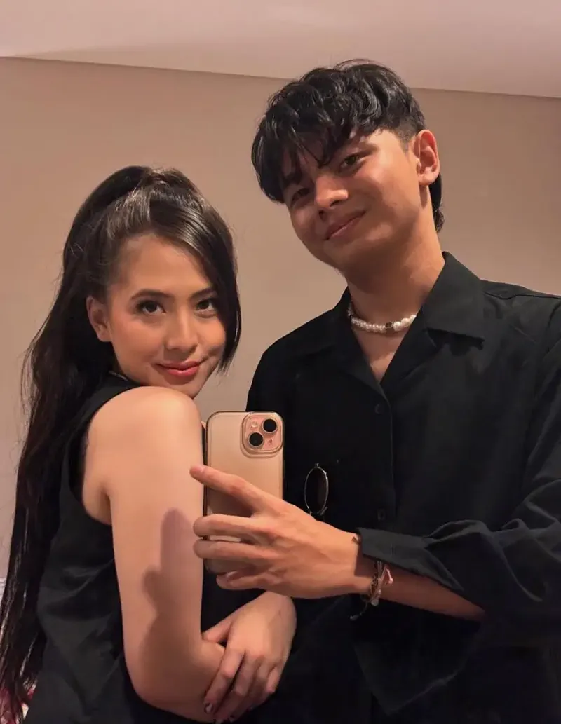 Zara Adhisty dan Tsaqib.