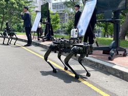 Robot Anjing Tempur Perkuat Pertahanan Masa Depan Taiwan