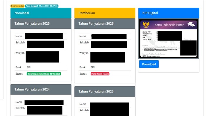 Cek Penerima PIP 2026