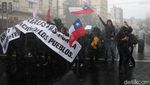 Demo Ricuh Warnai Pidato Kenegaraan Perdana Presiden Chile Jose Antonio Kast