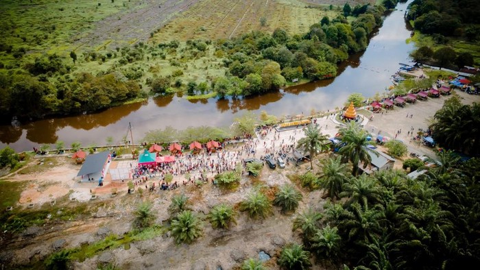 Desa Wisata Tepian batang Mandua di Desa Balai Pungut, Kabupaten Bengkalis, Provinsi Riau yang merupakan binaan PT Pertamina Hulu Rokan (Foto: dok. PHR)