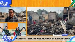 Video: Kondisi Terkini Kebakaran di Kemayoran