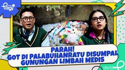 Video: Parah! Got di Palabuhanratu Disumpal Gunungan Limbah Medis